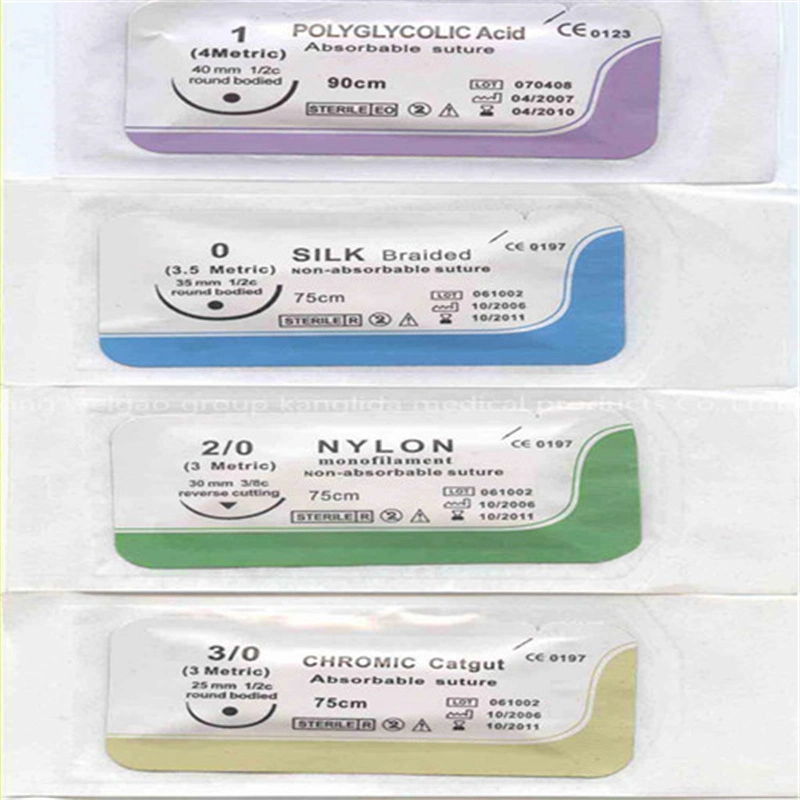 Disposable Surgical Silk PGA Sutures