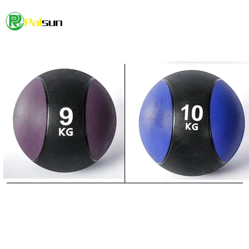 New Hot Selling Gym Workout Double Color Rubber Medicine Ball