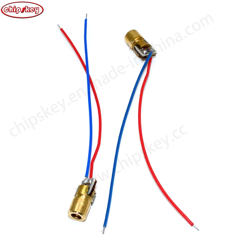 650nm 5 MW en cuivre de 5 V Laser semiconducteur laser diode 6mm de diamètre extérieur