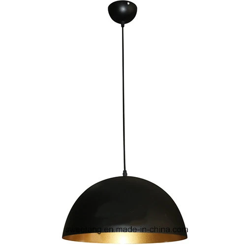 Zhongshan Supply Aluminium Black Chandelier Pendant Lamp for Kitchen Room
