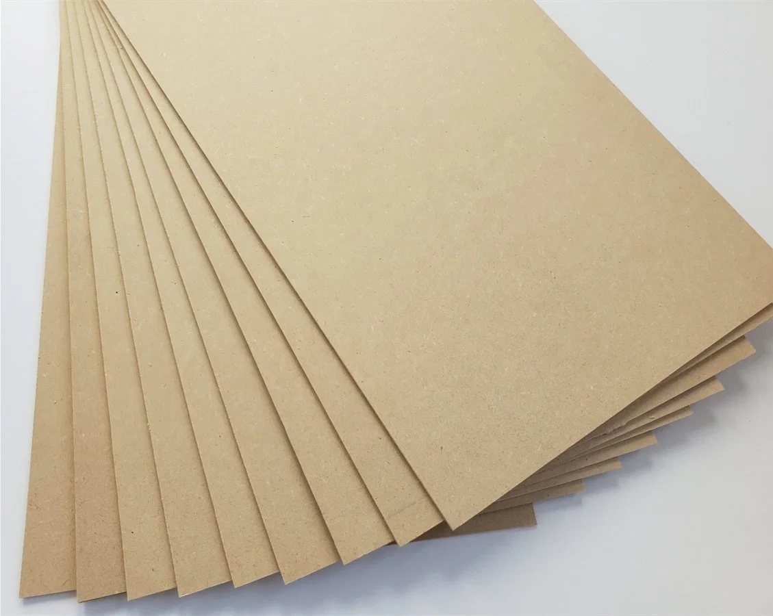 Chapa MDF Plain MDF Board al por mayor MDF Chapa de MDF