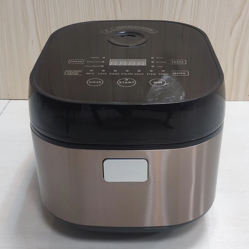 5L Rice Cooker Home Appliance with Digital Display Timer Multi Purpose Cooking Menu