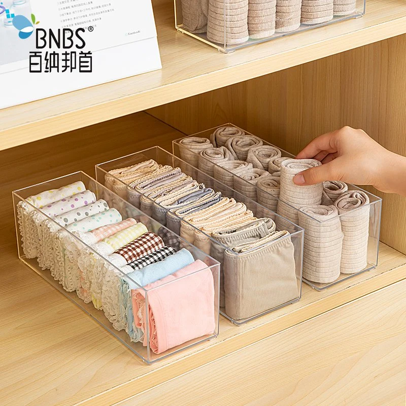 Wholesale/Supplier Underwear Plastic Storage Box Hanging Compartment Container Socks Organizer