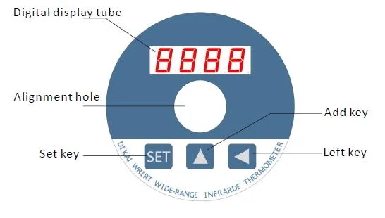 High Temperature Infrared Pyrometer for Industrial Furnace