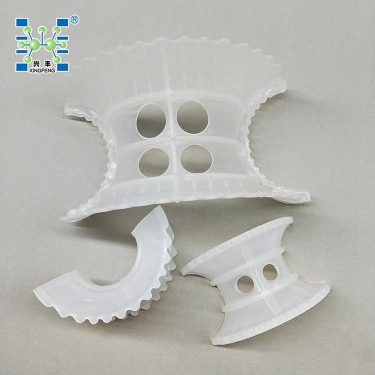 76mm PP Super Intalox Saddle Plastic Saddle Packing