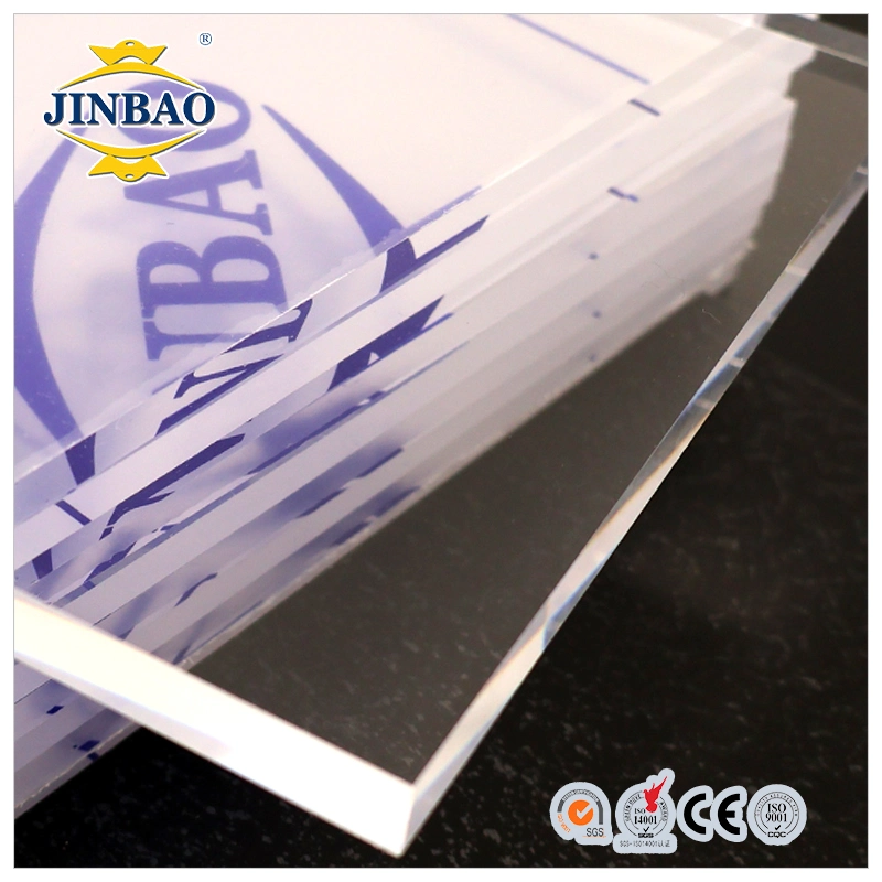 Jinbao Factories Day and Night Engraving Lighting Board Organic Glass 12mm Corian Acrilyc Free Samples Acril Acrylic Perspex Sheet for Furniture in China