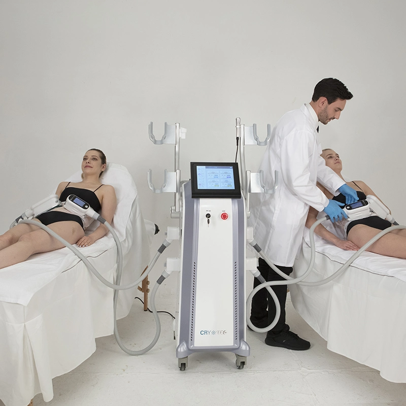 Seguridad de alta calidad el equipo de Salón de belleza la pérdida de peso vacío decenas formando la celulitis Kryolipolysis Liposis Fisioterapia Sistema de reducción de la Cryo máquina de adelgazamiento