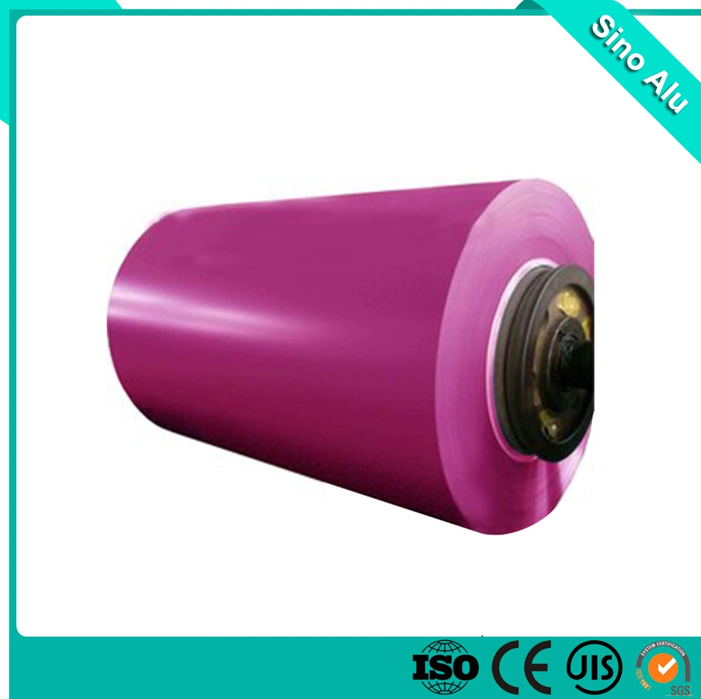 Aluminum Coil Red Blue Green Color Coated Roofing Sheet Roll Color Coated Aluminum Sheet Coil