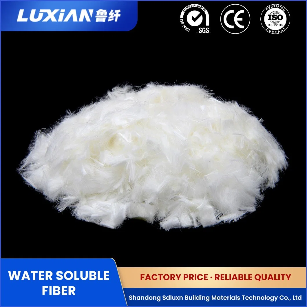 Luxn Cotton Staple Fiber Wholesale/Supplier Synthetic Resin Lxar-100 PVA Concrete Fibers China Natural Decomposition Polyvinyl Alcohol Fiber Synthetic Suppliers