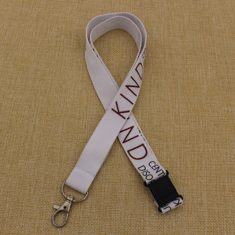 Maßgeschneiderte Günstige Werbegeschenk Halsband Polyster Sublimation Gewebten Lanyards