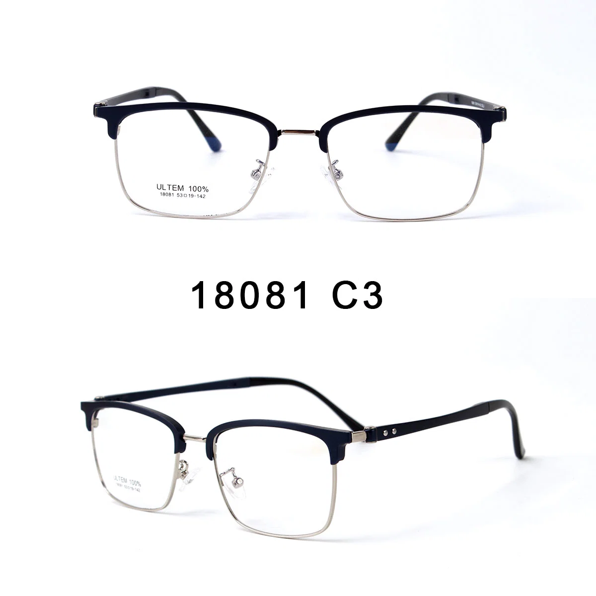 2020 Latest Fashion Top Design Italy Designer Optical Frame Ultem Optical Frame