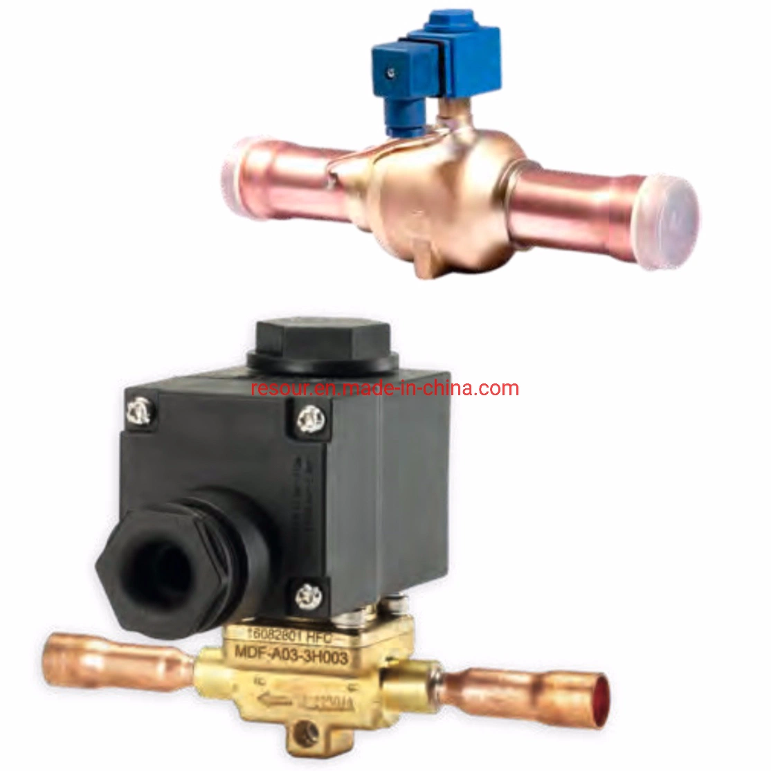 MDF Series Solenoid Valve From China Sanhua, Used in Refrigerant Control