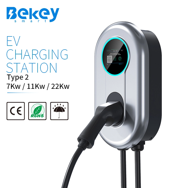 22kw 32A Electric Vehicle Charging Station Type 2 EV Charger