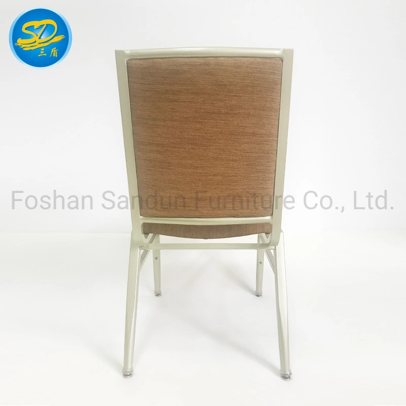 Strong and Durable High End Metal Hotel Furniture with 5 Years Guarantee Dining Banquet Chair