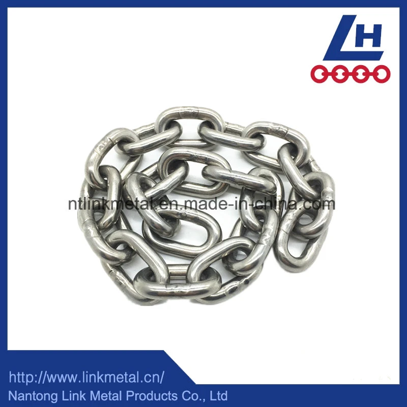 G30 Stainless Steel DIN766 Proof Coil Chain