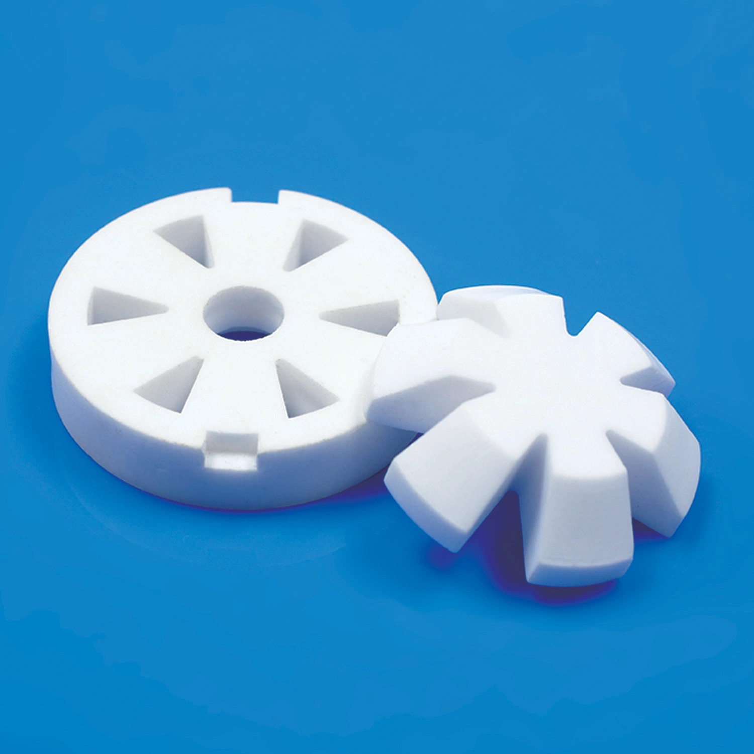 Abrasion-Resistant High Purity Polished Alumina Ceramic Valve Disc