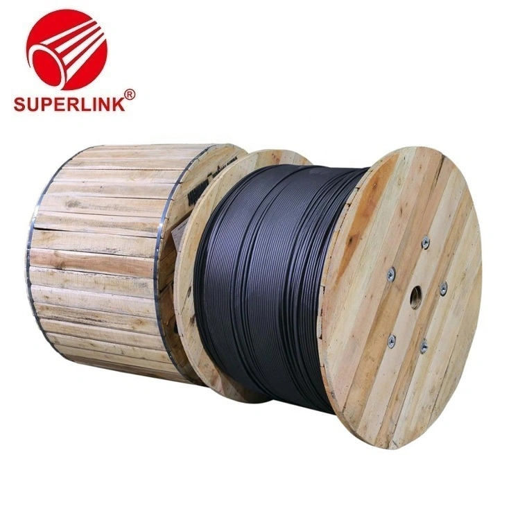 GYXY Unitube Black Bulk Fiber Optic Cable Unarmored 12 Cores G652D GYXY Fiber Optical Cable