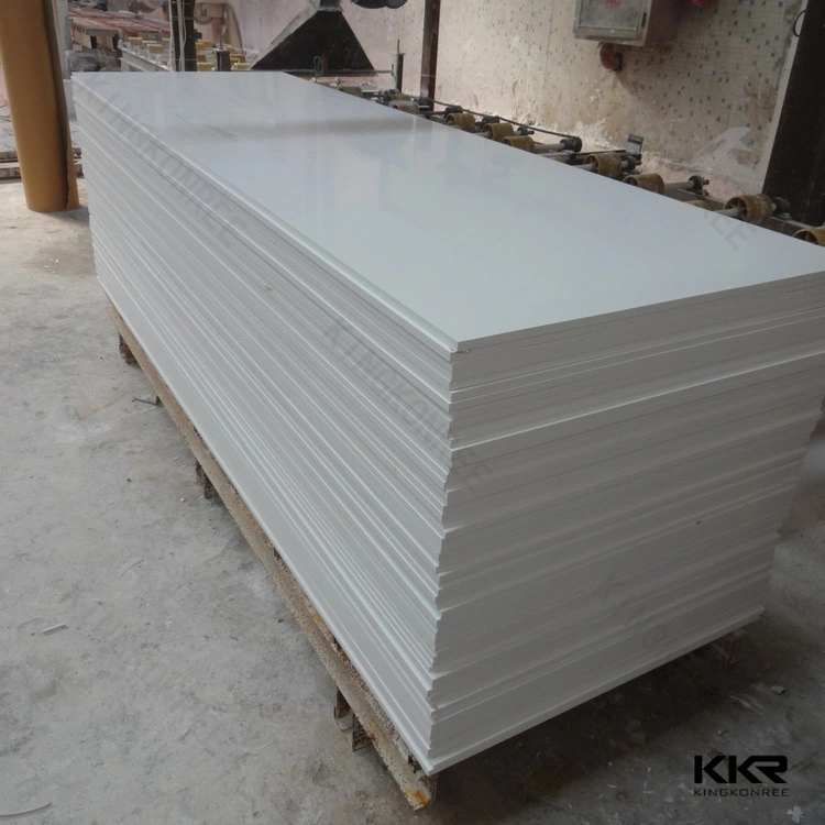 Sand Blasted Surface Acrylic Solid Surface Sheets Thermoforming Stone Marble Stone