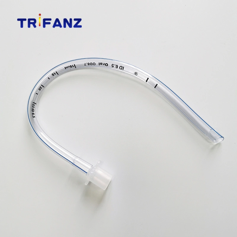 Disposable Medical PVC Oral Endotracheal Tube Without Cuff