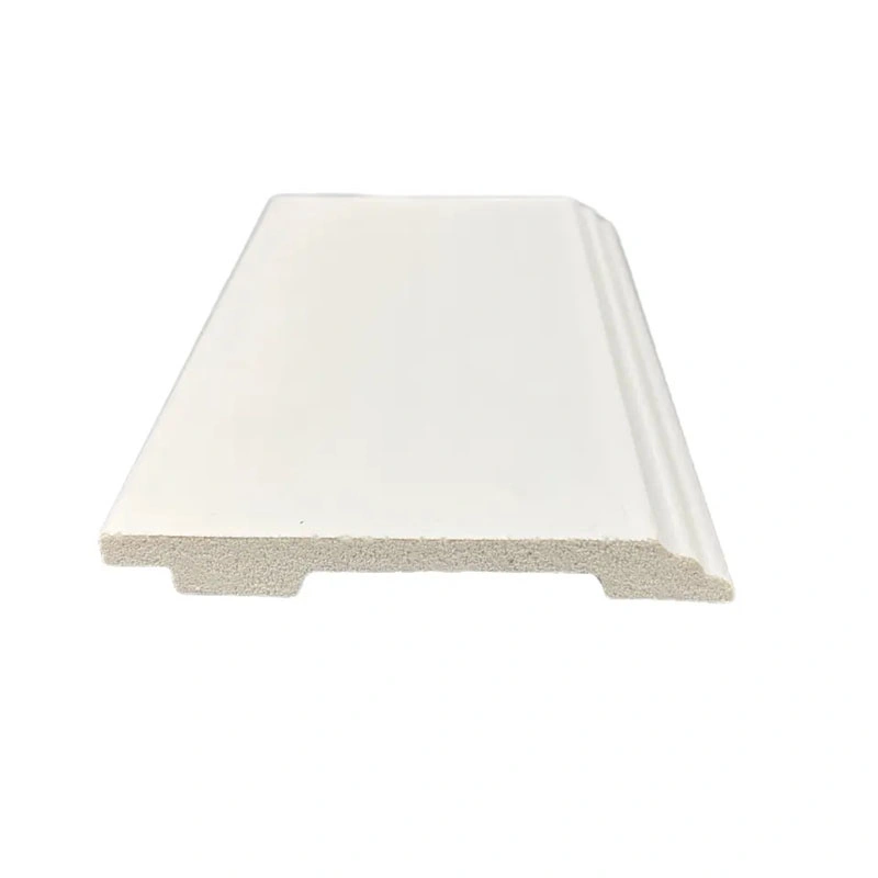 La placa base de poliestireno decorativa impermeable de plástico blanco PS PS blanco Rodapié moldura rodapié