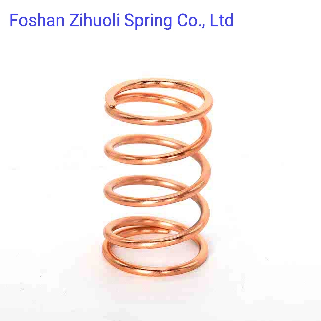 Custom Metal Spiral Prings Steel Compression Spring Railway Coil Spring