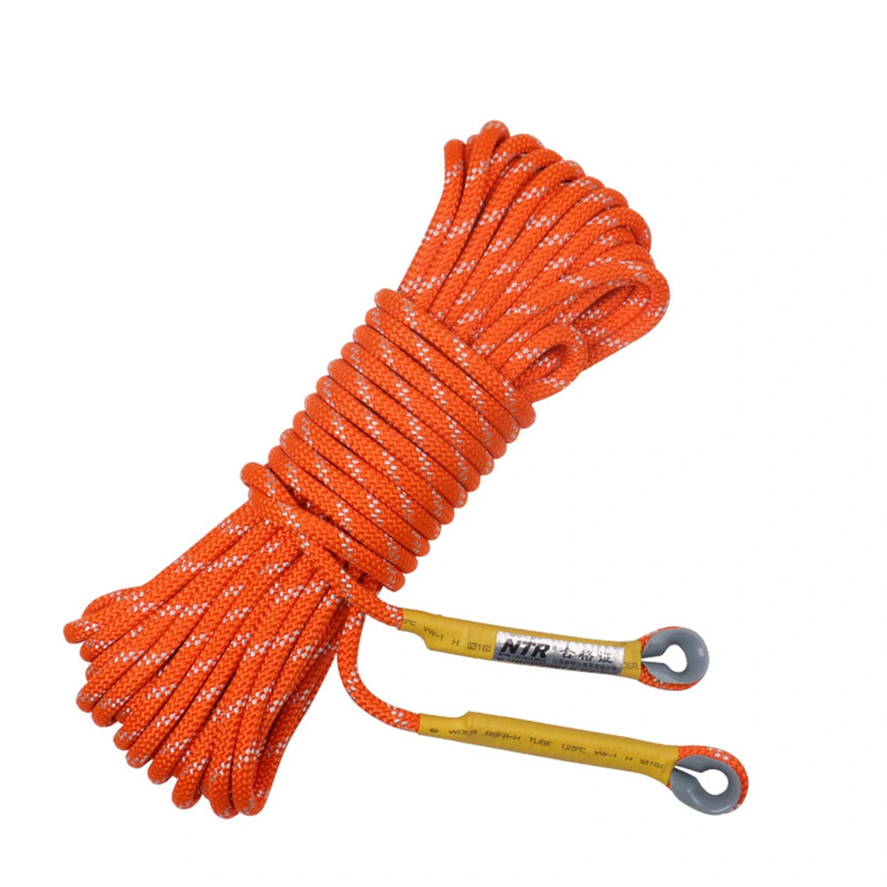 Customized Rescue Escape Rope Polyester Climbing Rope 8mm