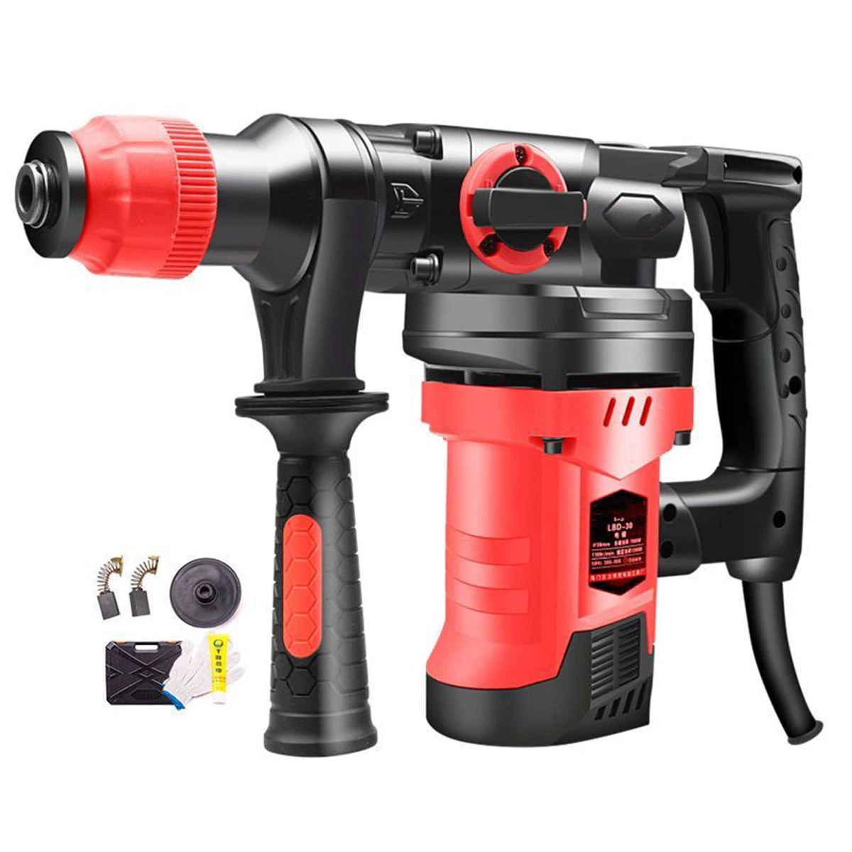 Wide Application in Stock Hammer Drill Machine 850W Rotary 30mm Electric Hammer Drill