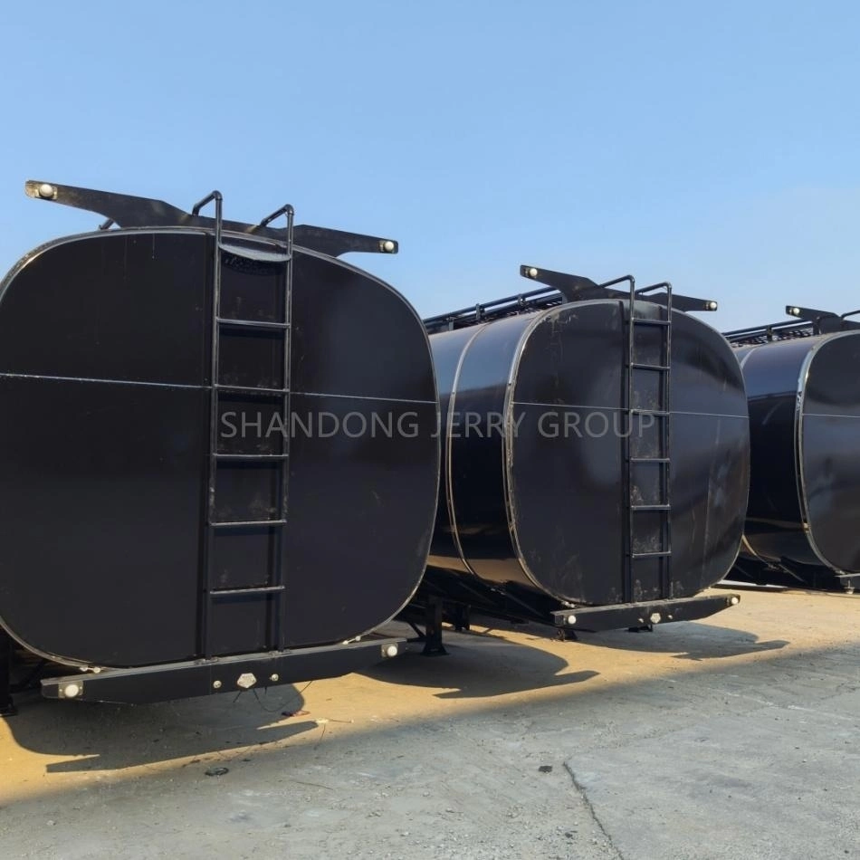 2023 New 3/4 Axle 45000/50000L Asphalt/Pitch/Bitumen/Fuel Storage Tanker Truck Trailers for Asphalt/Pitch/Bitumen Transport Tanker Semi Trailer