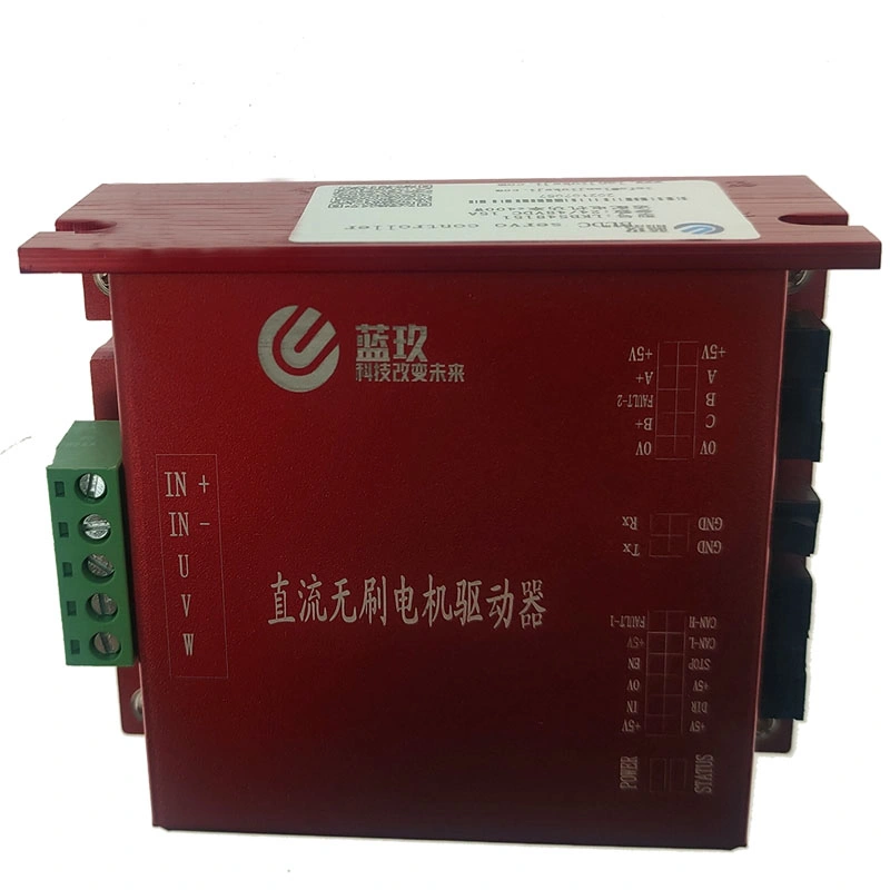 Factory Direct Selling 24V 48V 200W RS232 Can Closed-Loop Intelligent Brushless DC Controller, Used for Wheel Hub Motor Scooter Electric Bicycl