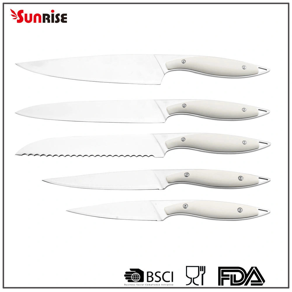 Innovative Designed Kitchen Knife 8" Bread Knife with Full Tang G10 Handle (KSK934)