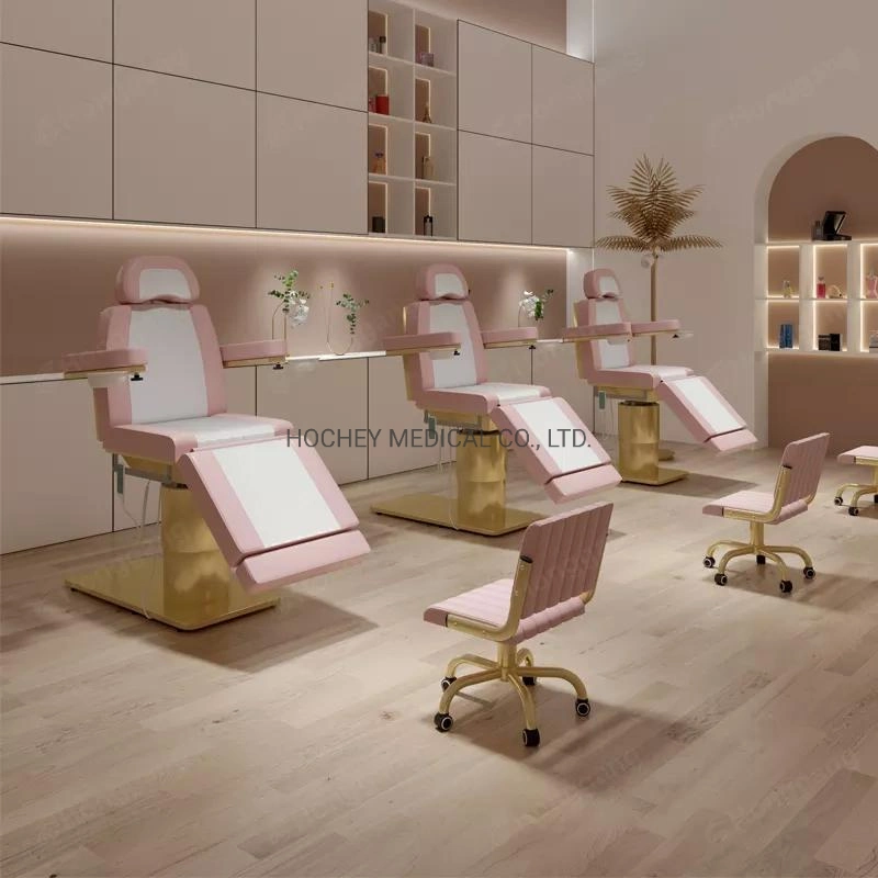 La beauté de haute qualité Hochey Lit de massage spa la moxibustion lit Table de massage