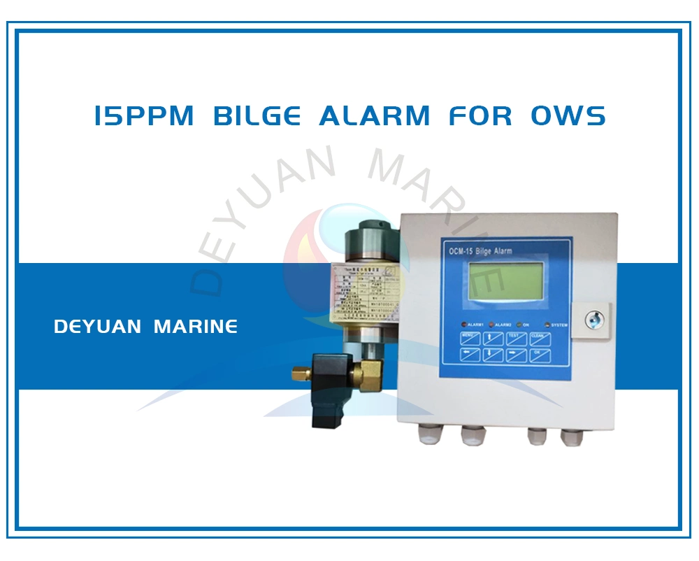 Kielraum-Warnung der IMO-Zustimmungs-15ppm für öligen Marinewasserabscheider mit Kalibrierungs-Prüfbericht