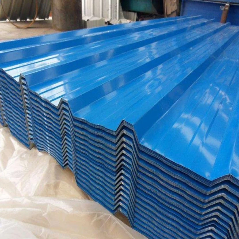 Hot Dipped Galvanized Steel Solar Roof Shingles Types Tiles Red Color Ceiling Material PVC Film Laminated Galvanized Steel Sheet