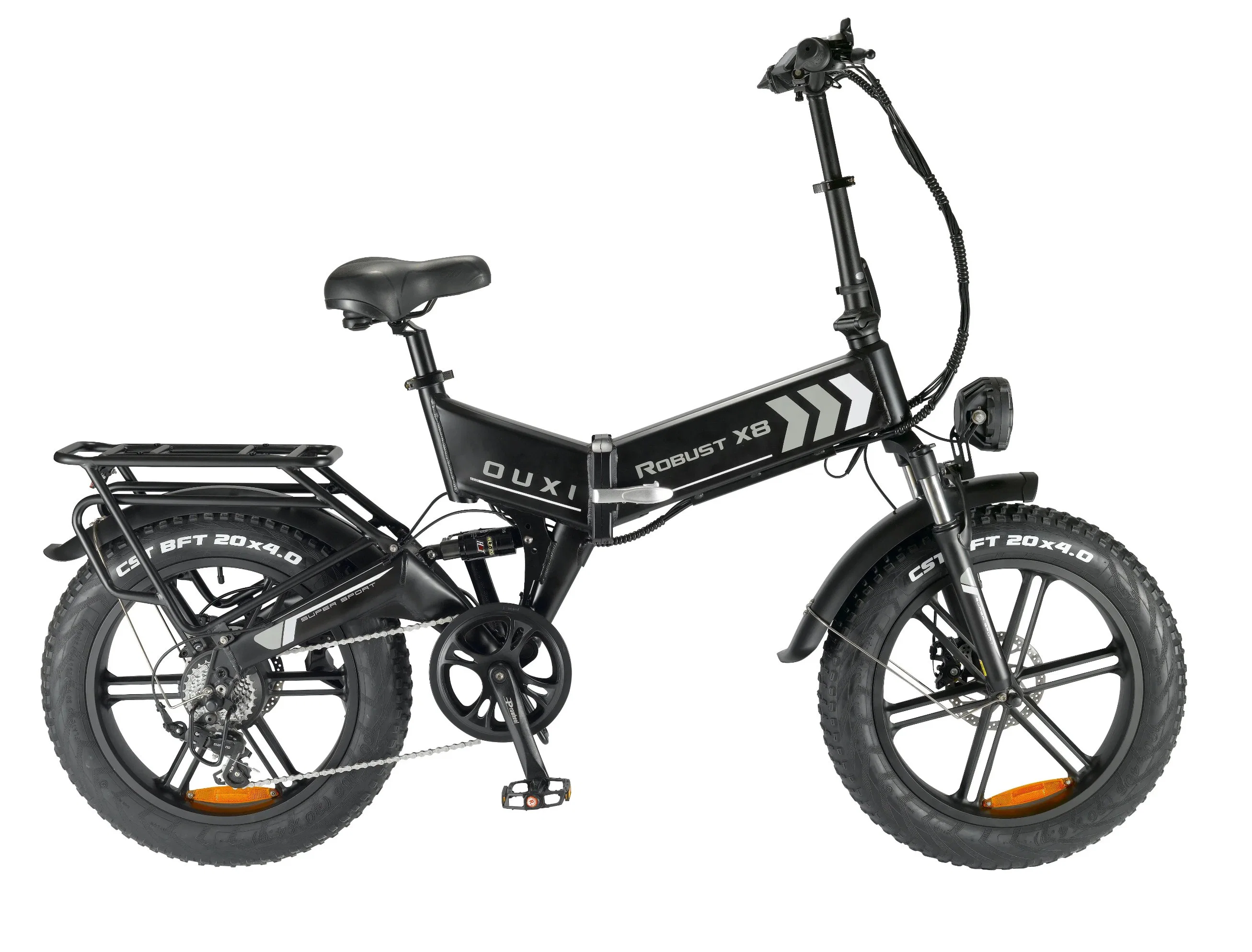 Электровелосипед FAT Tire 20'' с алюминиевым алюминиевым корпусом складной мотоцикл