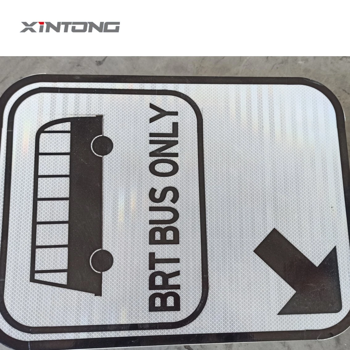 Xintong Portable 5 Year Warranty Warning Aluminum Road Traffic Safety Sign