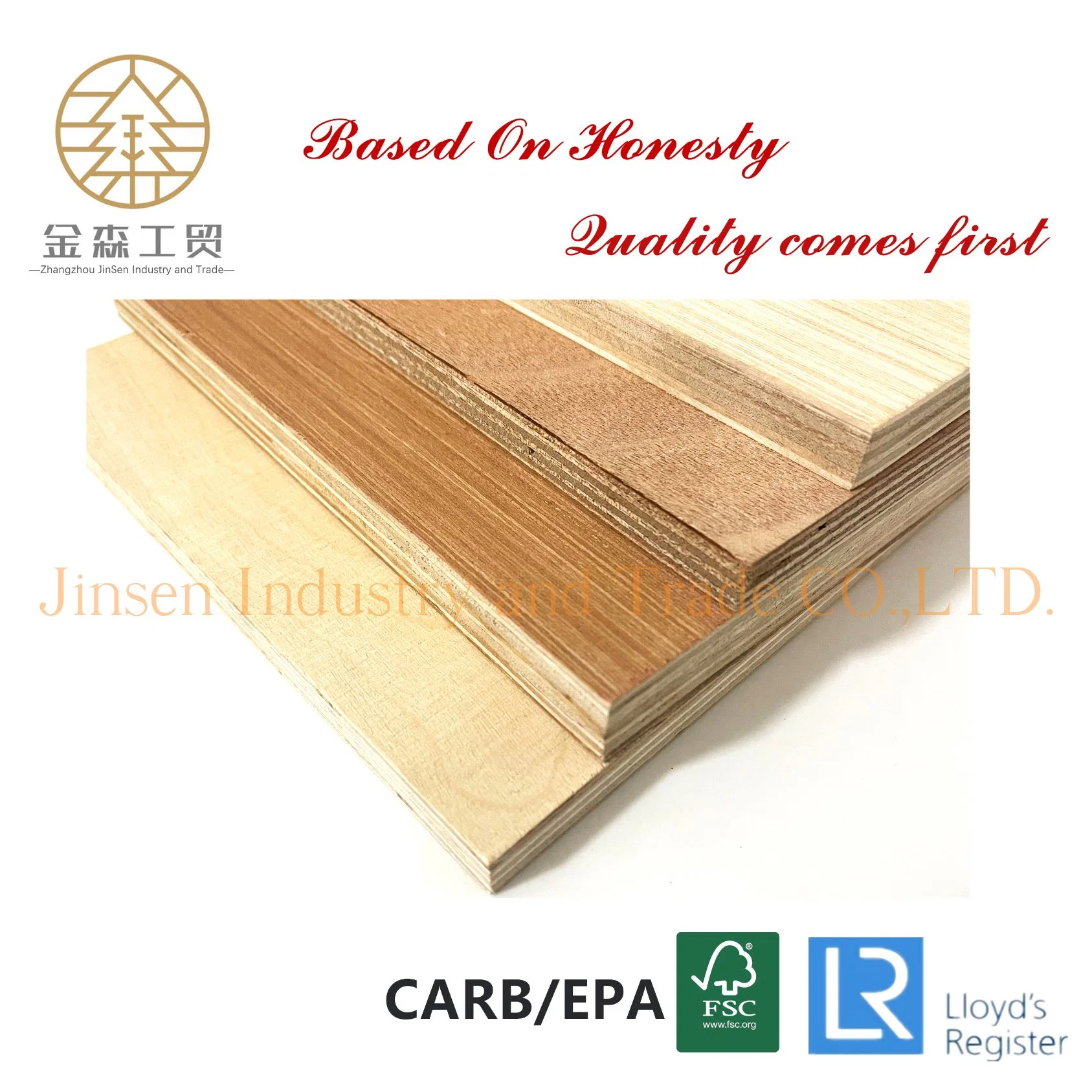 Best Quality Marine/Comemercial/Melamine Plywood with WBP Bonding Glue for Boat Building