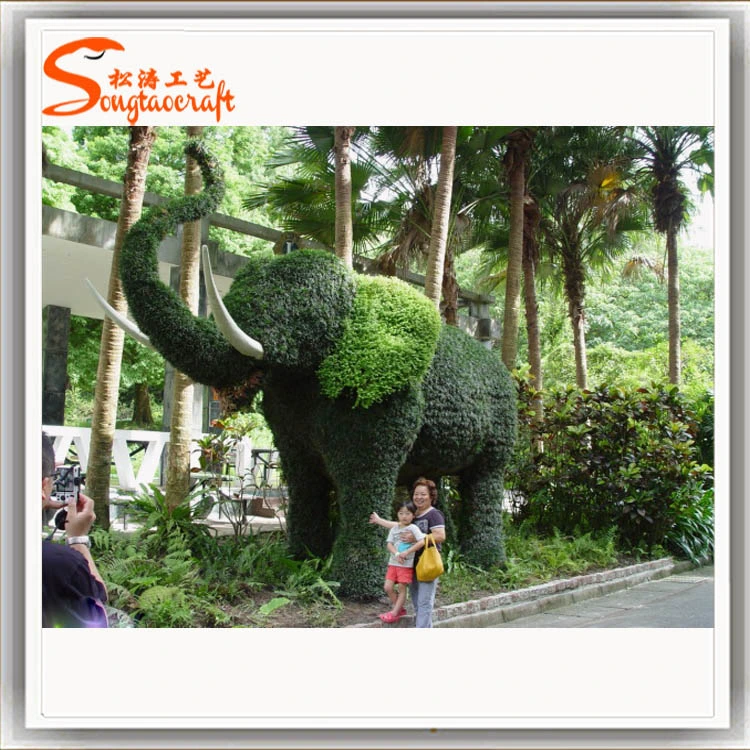 China Supplier Artificial Plant Animal Topiary for Garden Decoration