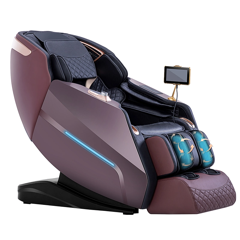 Meilleure vente de massage complet du corps de message Airbags Président Ai Voice Control fauteuil de massage portable 4D