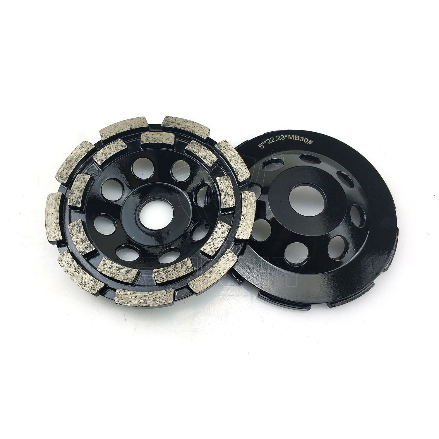 Sunny Tools Diamond Grinding Segment Double Ring Cup Wheel for Concrete Marble Granite