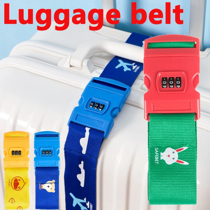 Adjustable Heavy Duty Long Cross Luggage Straps Suitcase Belt Travel Accessories