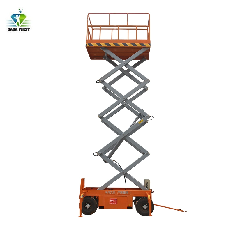 4-18m Mobile Electric Scissor Lift Platform Lifting Tools