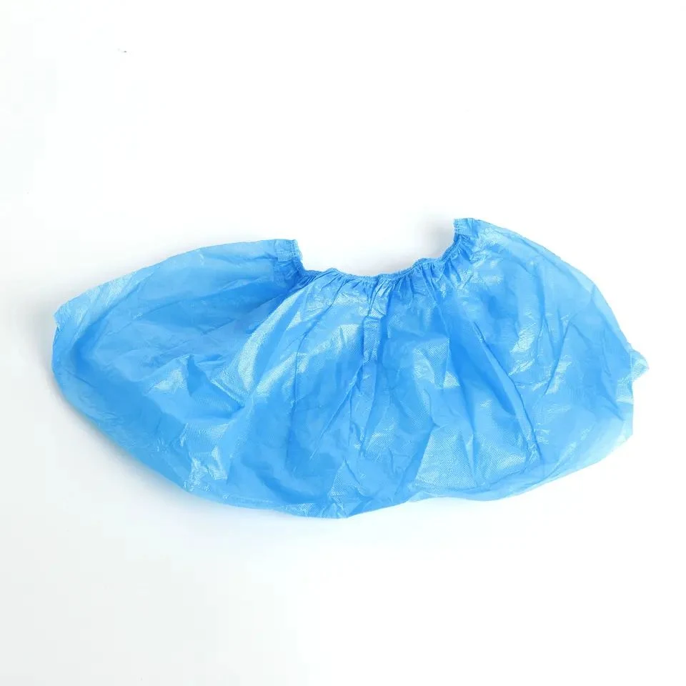 Disposable Medical Non-Woven Surgical Non Skid Polypropylene PE CPE Boot Cover