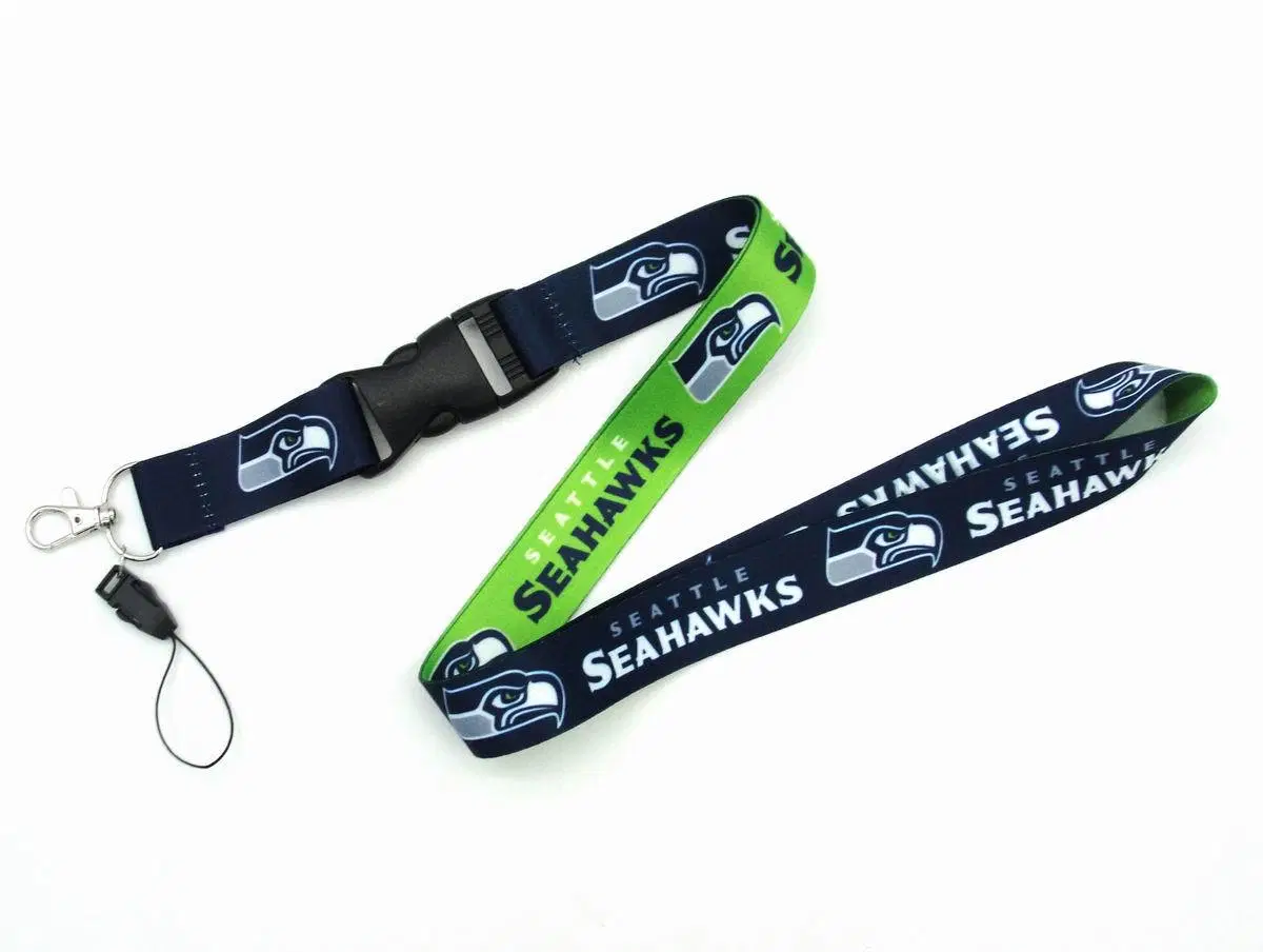 American Football Club Football NFL Work Card Buckle Long Mobile Phone Lanyard