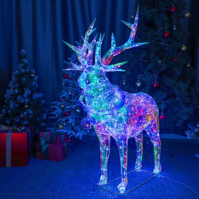 Christmas Reindeer LED Lights Decoration Party Christmas Gifts