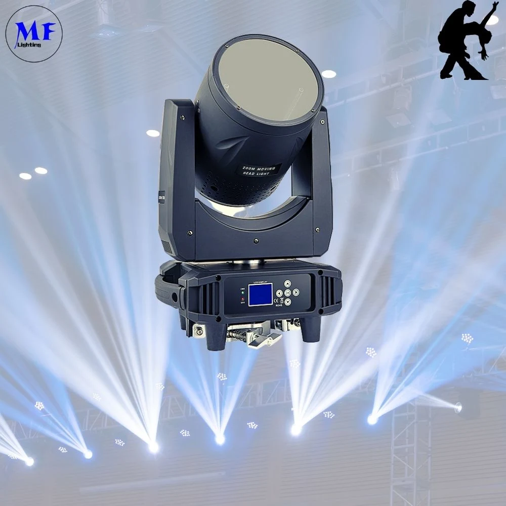 Factory Price 400W 10CH Focusing LED Moving Head Light Strobe Lighting for Stage Wedding Event Party Nightclub