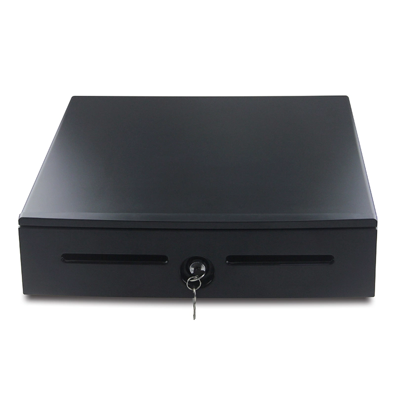 405mm 4/5 Bill 8 Coin Desktops Metal Rj11 Cash Box Electronic