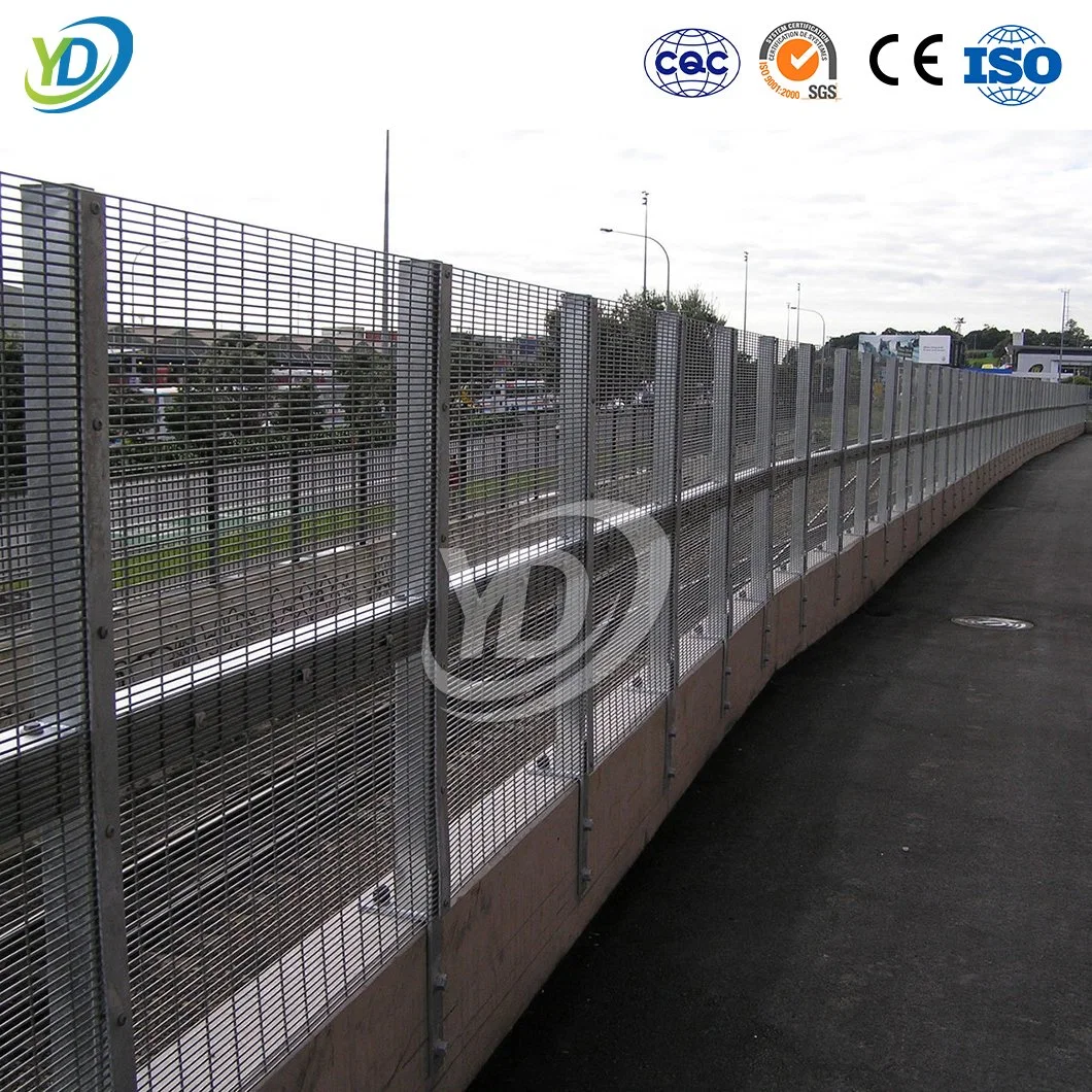 Yeeda Stainless Steel Welded Wire Mesh Fencing China Wholesale/Supplierrs Medium Security Fence 2100 X 2400 mm Panel Size 358 Mesh Fencing