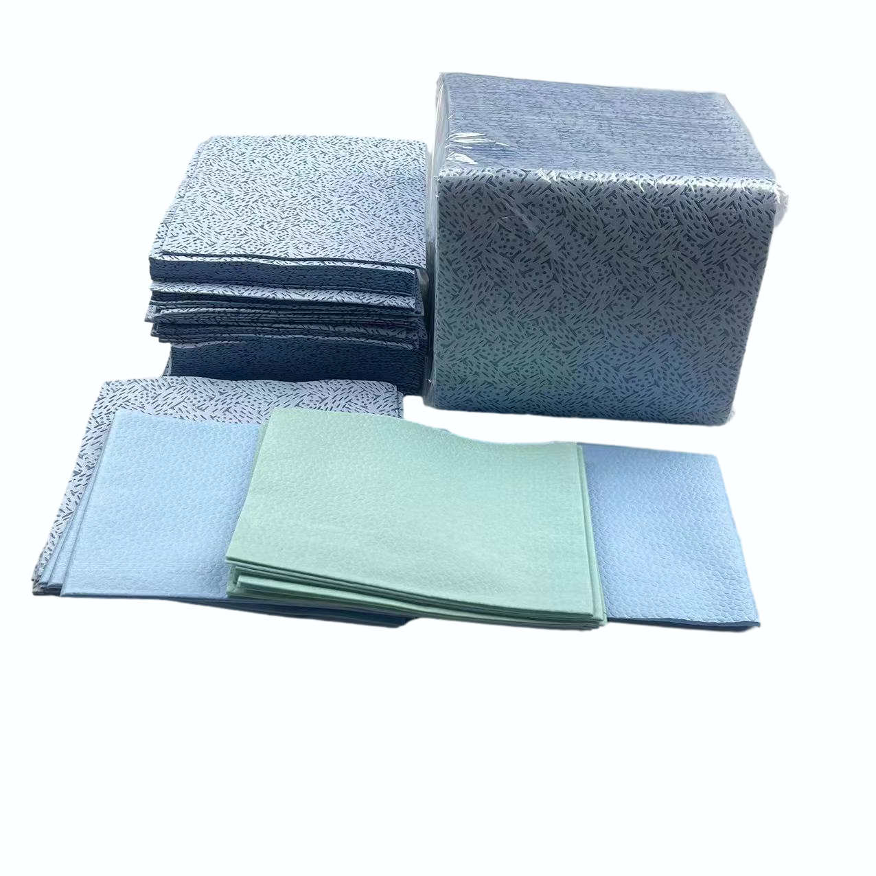 Absorventes de óleo de dobragem de PP Pano de limpeza absorvente Super folhas dobradas