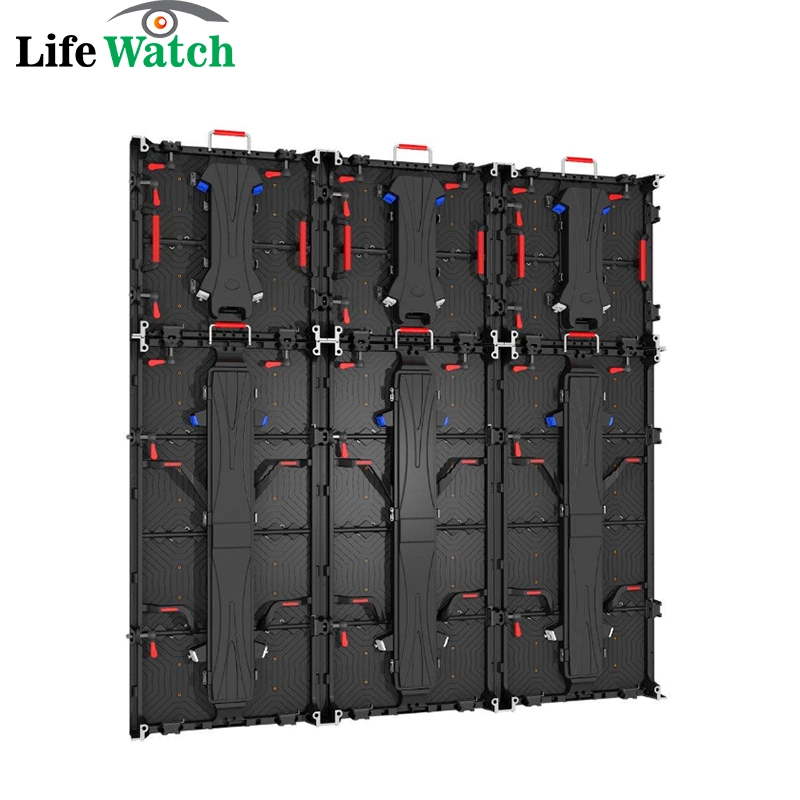 Outdoor Full Color P4.8 Rental LED Display Screen Video Wall with Customized Installation