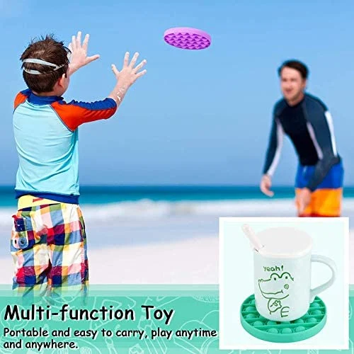 Autism Special Needs Stress Reliever Silicone Squeeze Toy Anti-Anxiety Game Tools for Kids and Adults